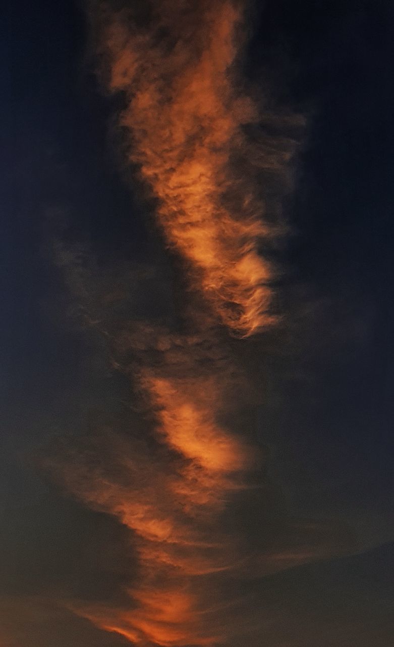 LOW ANGLE VIEW OF DRAMATIC SKY DURING SUNSET