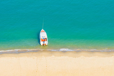 Lifeguard hut on beach