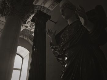 Low angle view of tree against sky