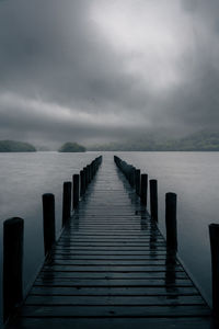 Jetty over coniston water 