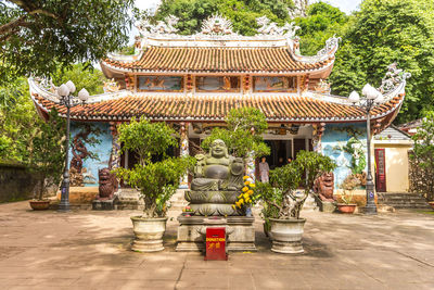 Statue in temple