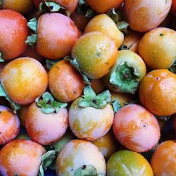 Full frame shot of fruits in market