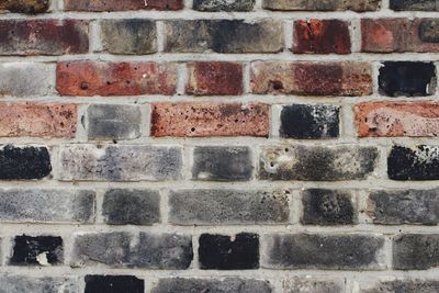 Full frame shot of brick wall