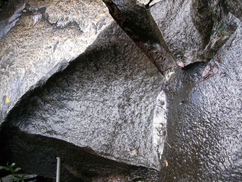 Low angle view of cave