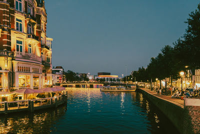 Boats in canal