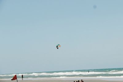 Tourists enjoying on beach