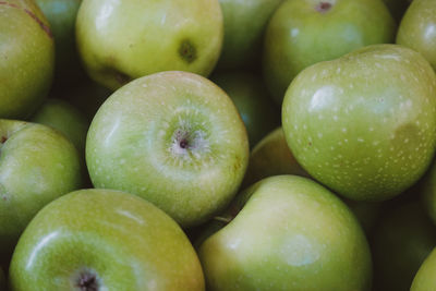 Full frame shot of apples