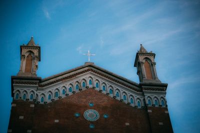 Low angle view of church