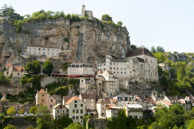 View of old ruins