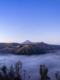 Landscape of mount bromo indonesia