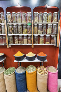 Various vegetables for sale in store