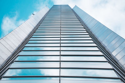 Low angle view of building against sky