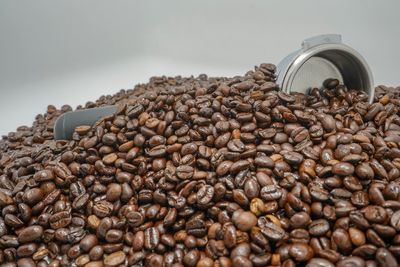 Close-up of coffee beans