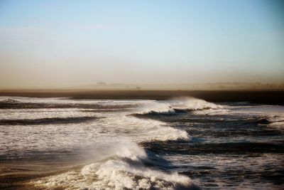 View of seascape against sky