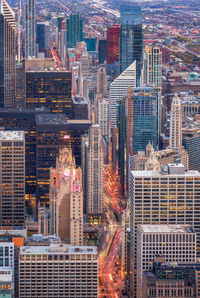 Aerial view of cityscape