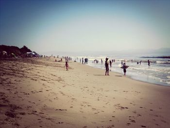 Scenic view of beach