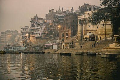 Buildings at waterfront