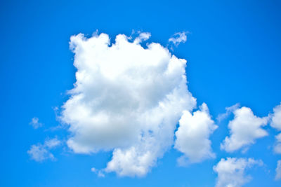 Low angle view of clouds in sky