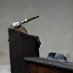 Close-up of rusty metal