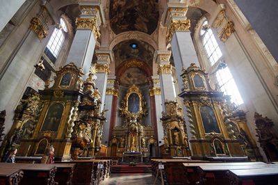 Low angle view of cathedral of building