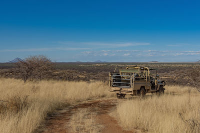 Landscape on the grounds of the ovita wildlife restcamp, okahandja, namibia