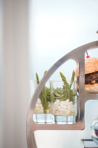 Close-up of food on table