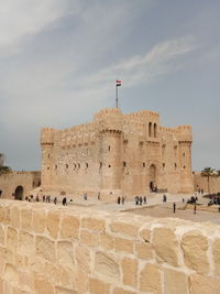 View of historic building against sky