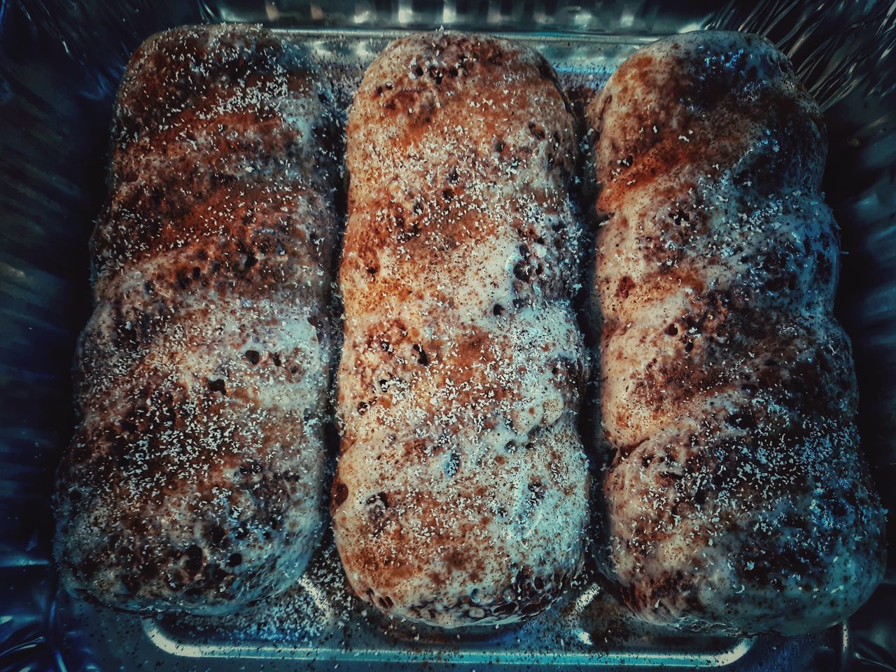 food, food and drink, freshness, indoors, no people, wellbeing, still life, close-up, high angle view, bread, baked, fast food, healthy eating, directly above