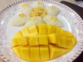 Close-up of food in plate