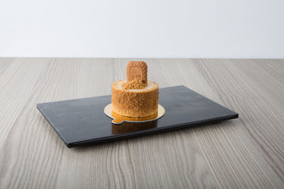 Close-up of bread on table