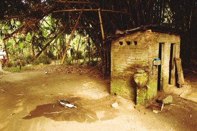 View of old ruin