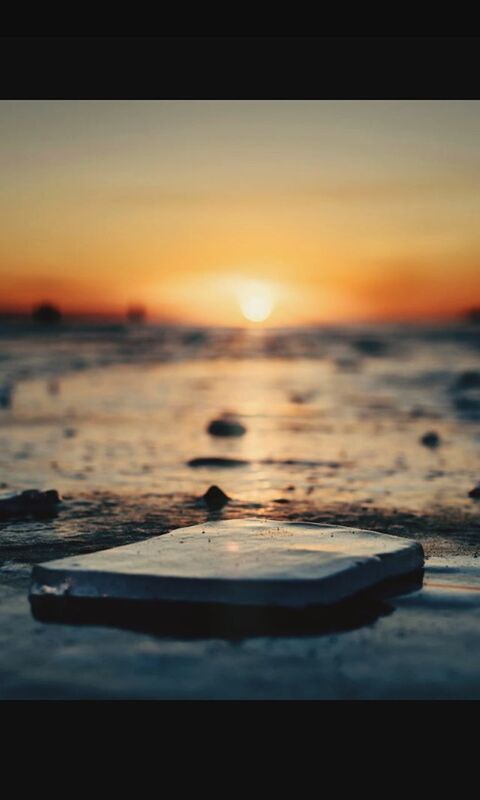sunset, sea, water, orange color, sun, transfer print, scenics, tranquil scene, horizon over water, beauty in nature, tranquility, auto post production filter, beach, sky, nature, idyllic, shore, sunlight, no people, outdoors