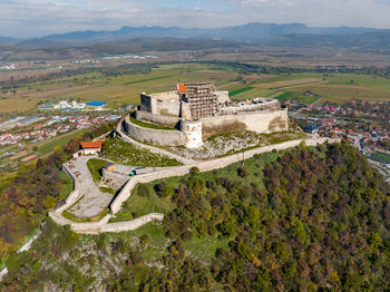Deva fortress was built in the mid-13th century at the top of the hill on the place of a deva