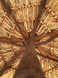 Full frame shot of patterned roof