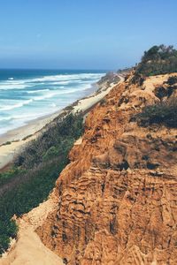 Scenic view of beach