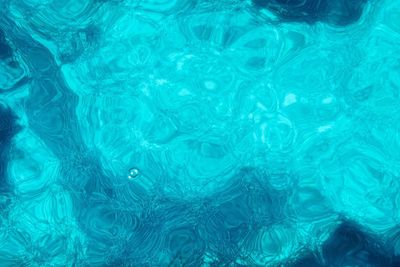 Full frame shot of water in swimming pool