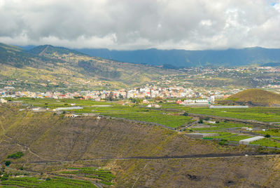Wide angel view on la palma