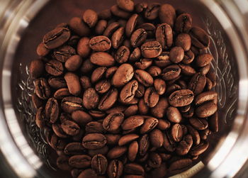 Close-up of coffee beans