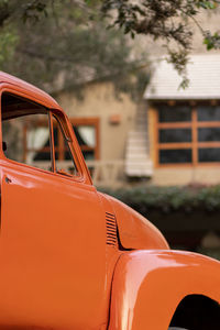 Old cargo truck on the farm