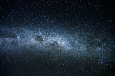 Low angle view of star field