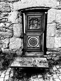 Window of old building