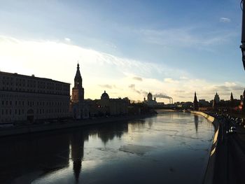 River with buildings in background