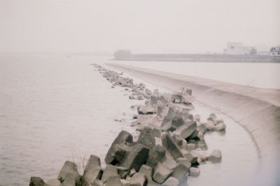 Built structure in water