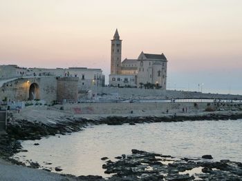 View of fort at waterfront