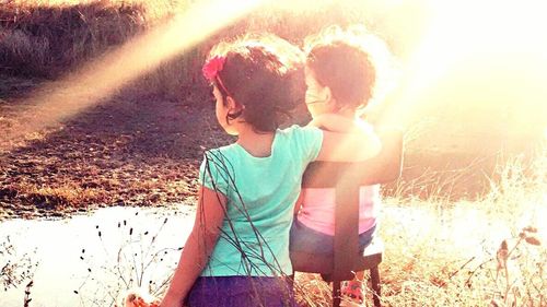 Portrait of young woman