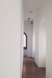 View of empty corridor