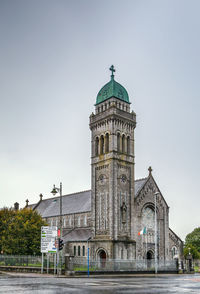 View of historic building against clear sky