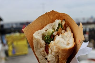 Turkish street food - balik ekmek