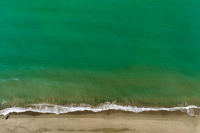 Aerial view of beach