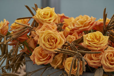 Close-up of rose bouquet